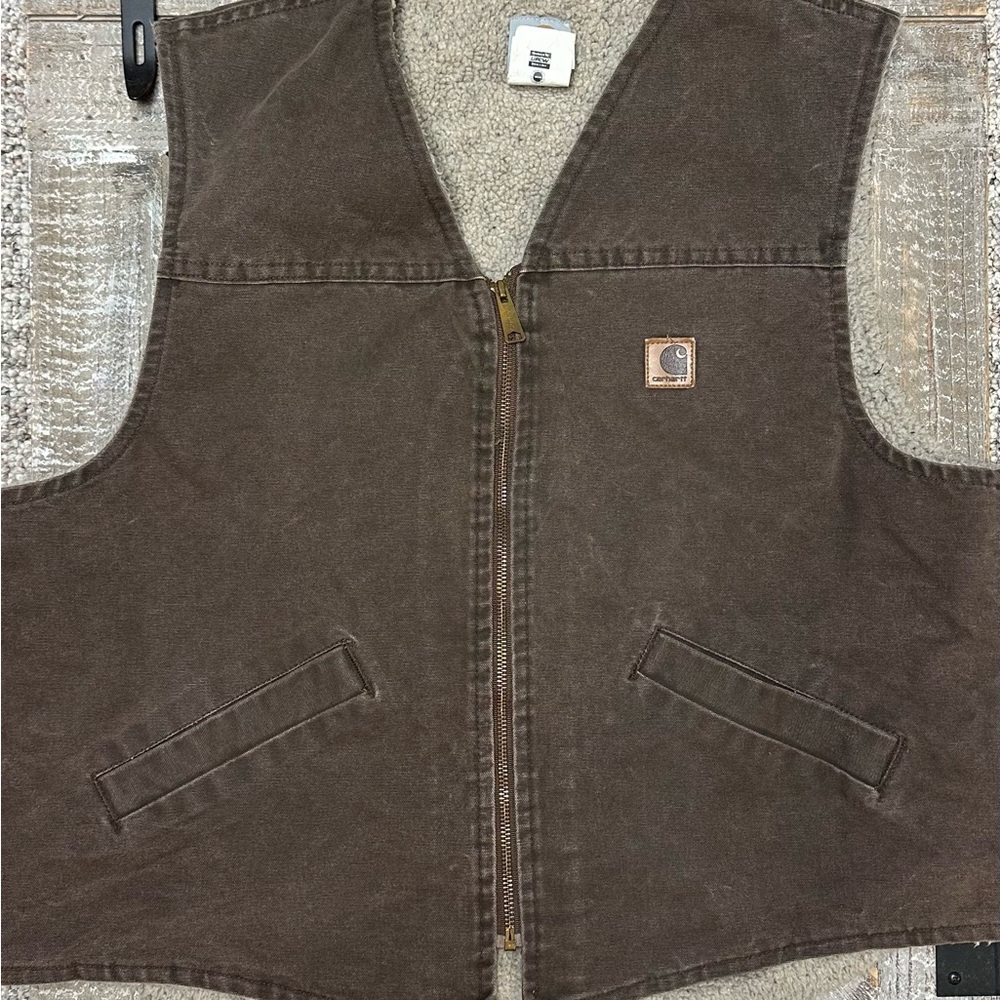 Carhartt Brown Vest